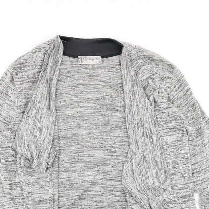 Voulez Vous Womens Grey   Cardigan Jumper Size S