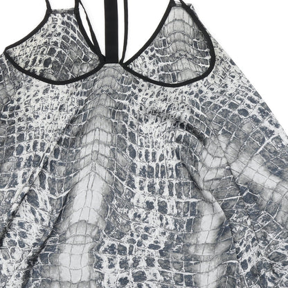 Womens UK Size 8 River Island Grey Camisole Blouse