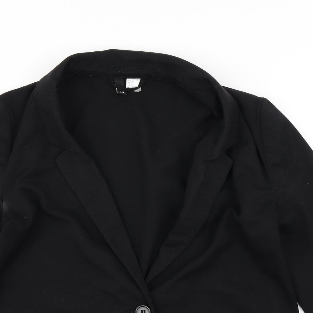 Divided Womens Clear   Jacket Blazer Size 12