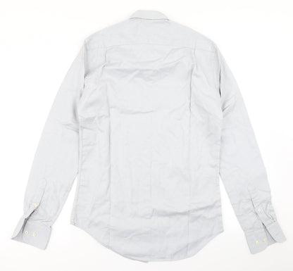 Zara Mens Blue    Dress Shirt Size S