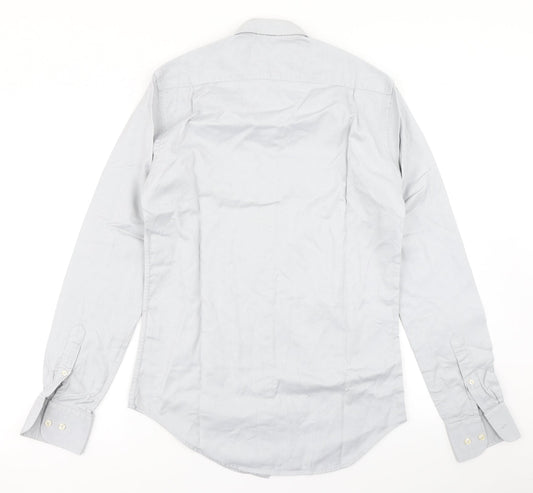 Zara Mens Blue    Dress Shirt Size S