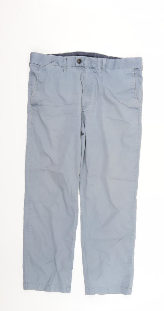 Marks and Spencer Mens Grey   Trousers  Size 36 L26 in
