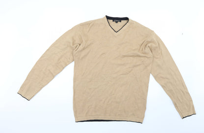 George Mens Beige   Pullover Jumper Size S