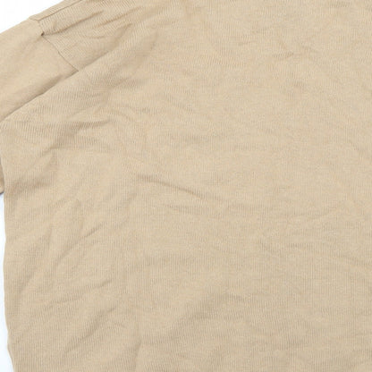 George Mens Beige   Pullover Jumper Size S