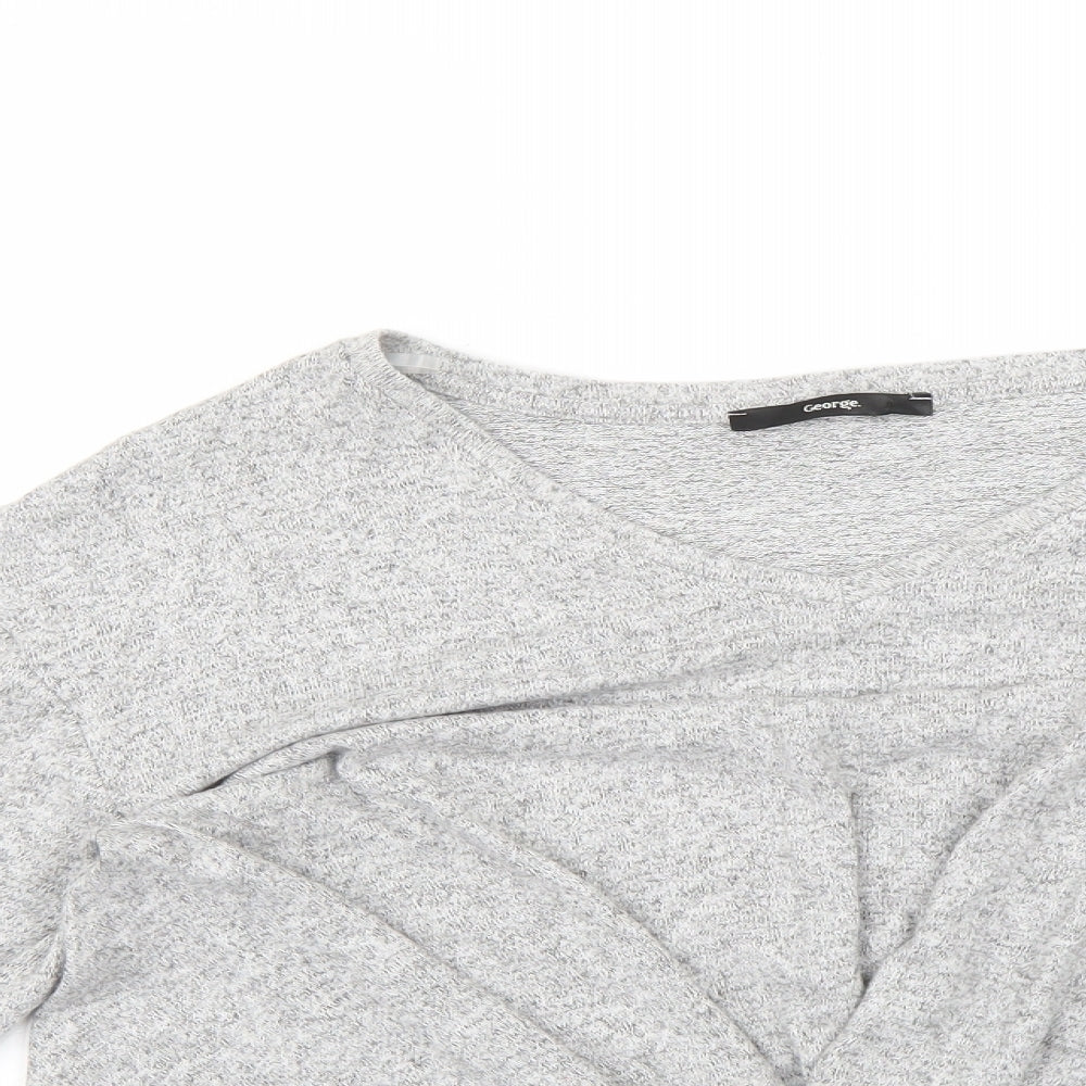 George Womens Grey   Pullover Jumper Size L