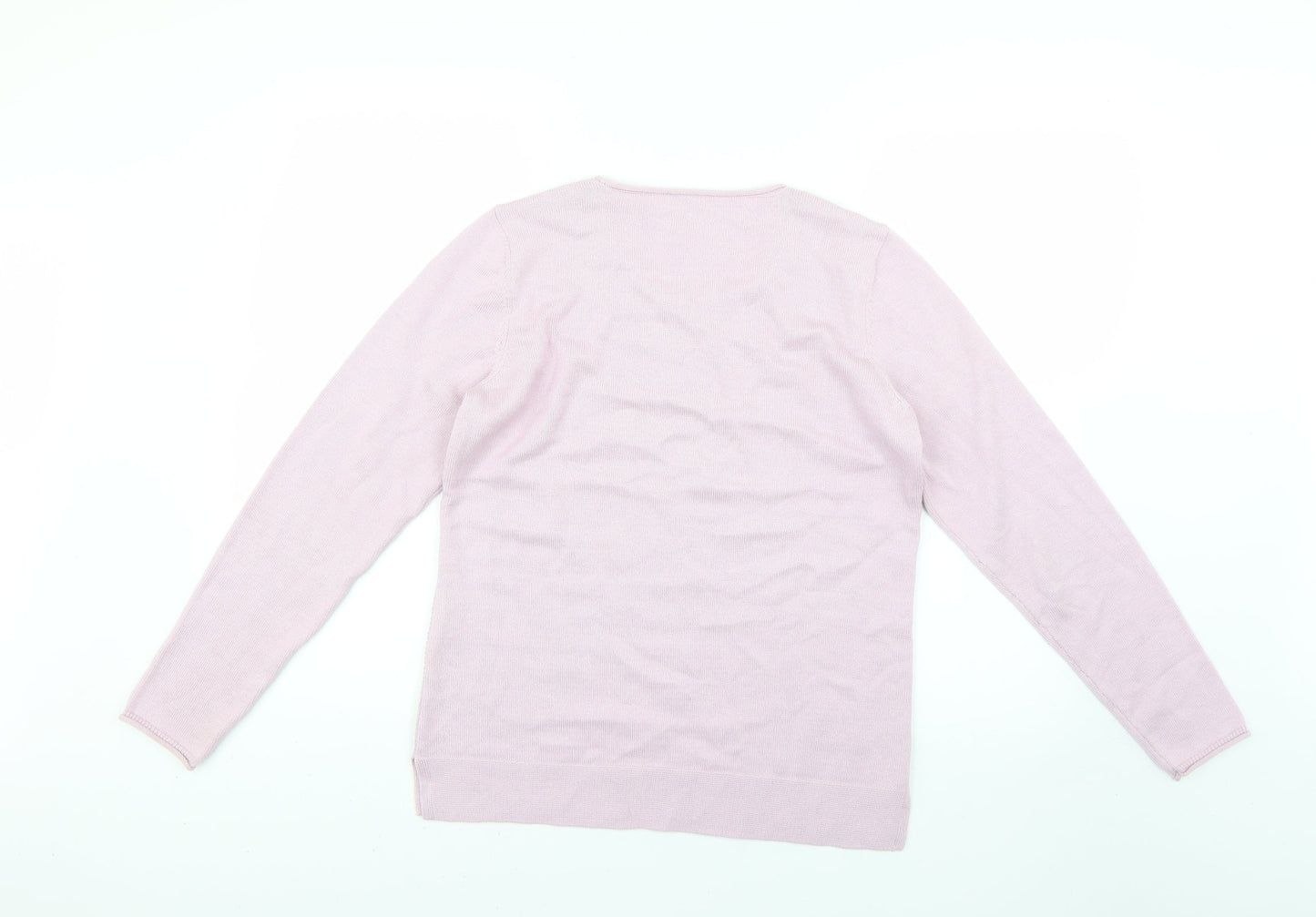 Womens UK Size 10 Olsen Purple Pullover Jumper