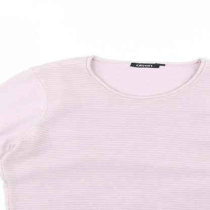 Womens UK Size 10 Olsen Purple Pullover Jumper