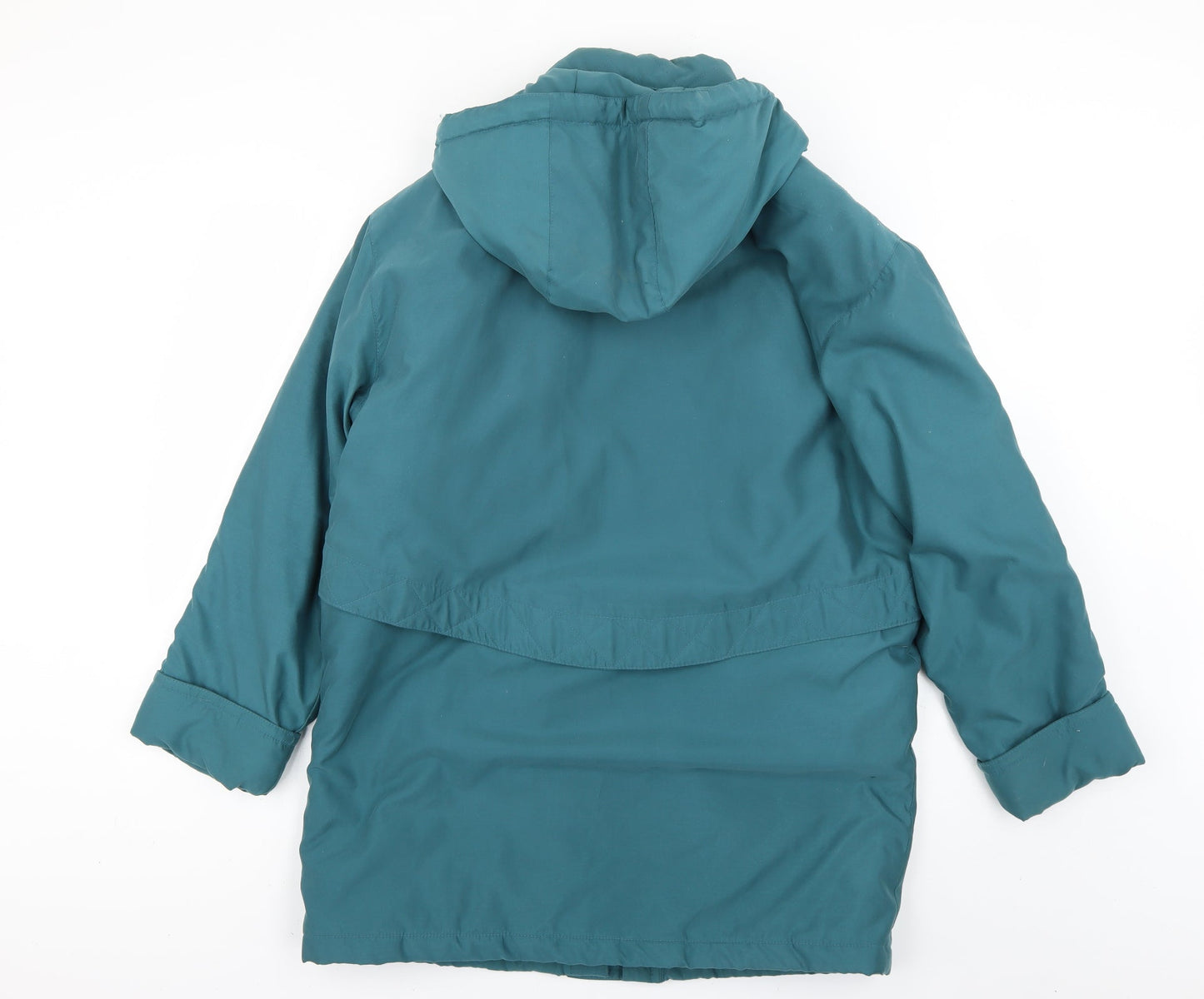 Klass Womens Green   Overcoat Coat Size 12