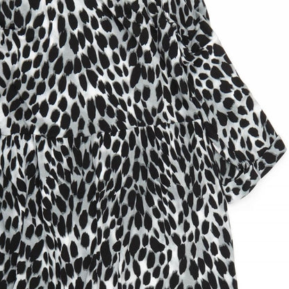 Wallis Womens Multicoloured Animal Print  Jumper Dress  Size 12