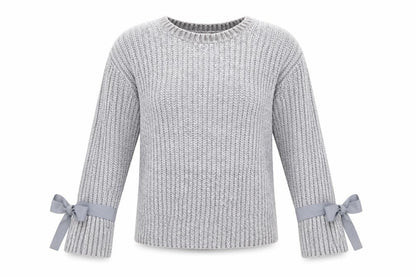 Womens UK Size 10 Red Herring Grey Pullover Jumper