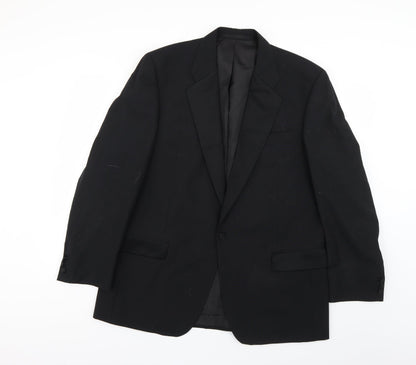 Mens UK Size  Preworn Black Jacket