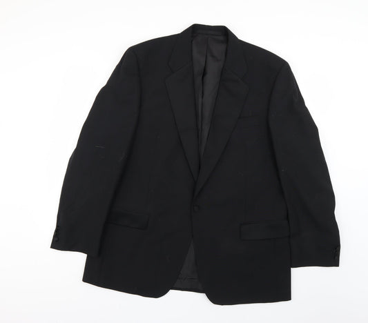 Mens UK Size  Preworn Black Jacket
