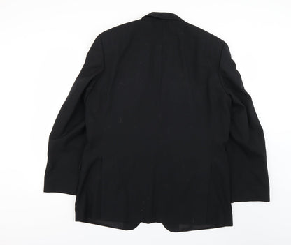Mens UK Size  Preworn Black Jacket