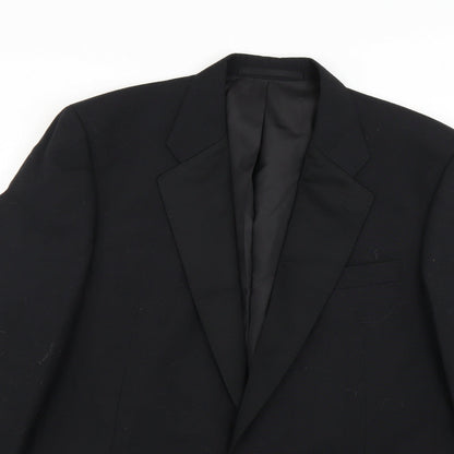 Mens UK Size  Preworn Black Jacket