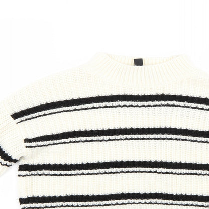 New Look Girls Multicoloured Striped  Pullover Jumper Size 12-13 Years