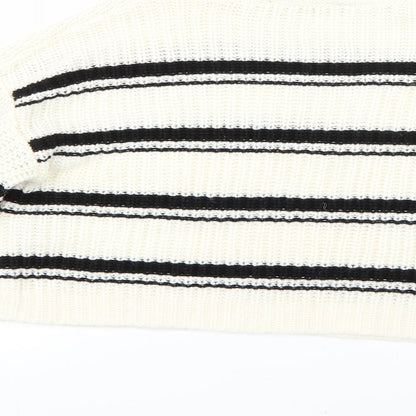 New Look Girls Multicoloured Striped  Pullover Jumper Size 12-13 Years
