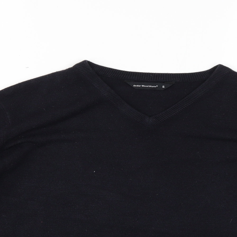 Cedar Wood State Mens Blue    Jumper Size S