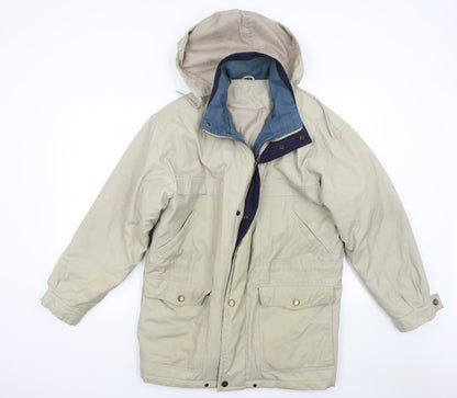 Mens UK Size 36 BHS Beige Overcoat