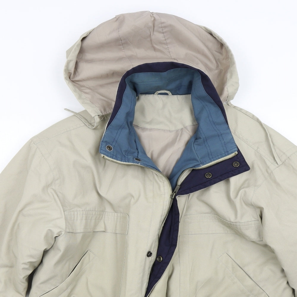 Mens UK Size 36 BHS Beige Overcoat