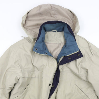 Mens UK Size 36 BHS Beige Overcoat