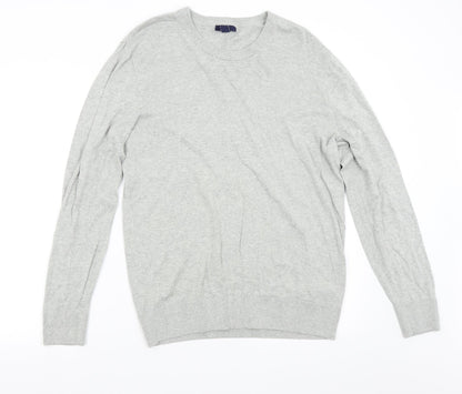 Gap Mens Grey  Knit Pullover Jumper Size M