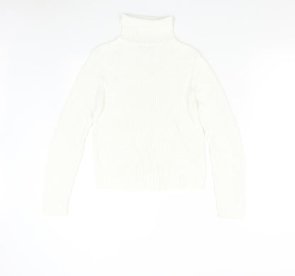 Internacionale Womens Ivory  Knit Pullover Jumper Size 14