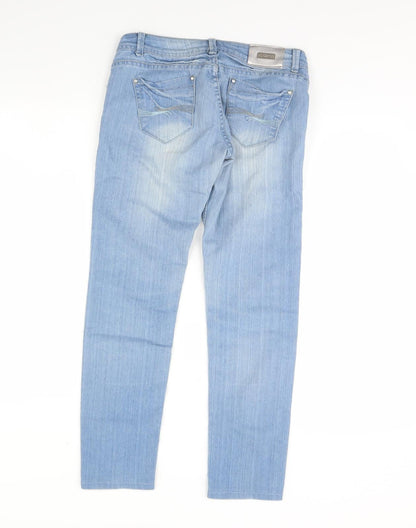 Dolce & Rosa Womens Blue  Denim Skinny Jeans Size 8 L27 in