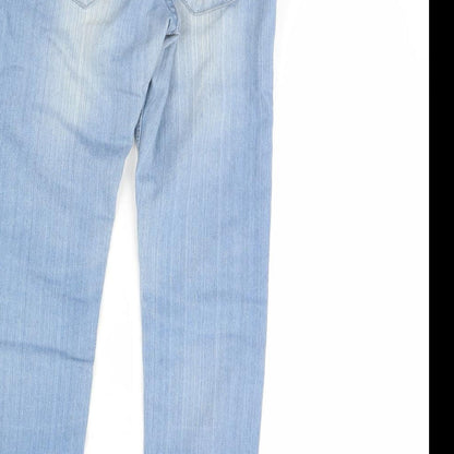 Dolce & Rosa Womens Blue  Denim Skinny Jeans Size 8 L27 in