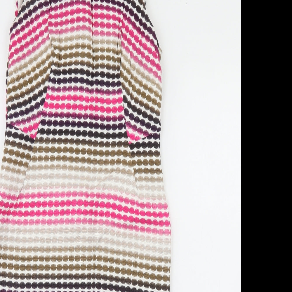 NEXT Womens Multicoloured Polka Dot  Shift  Size 8