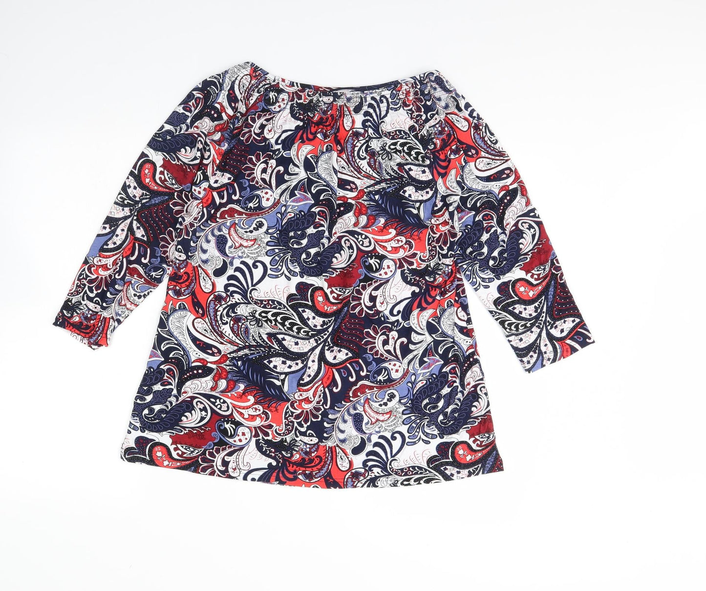 Womens UK Size M Anna rose Multicoloured Basic Blouse