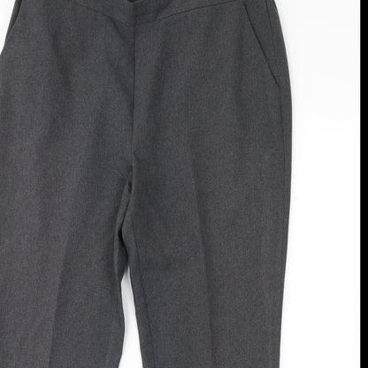 Bonmarché Womens Grey   Dress Pants Trousers Size 16 L28 in