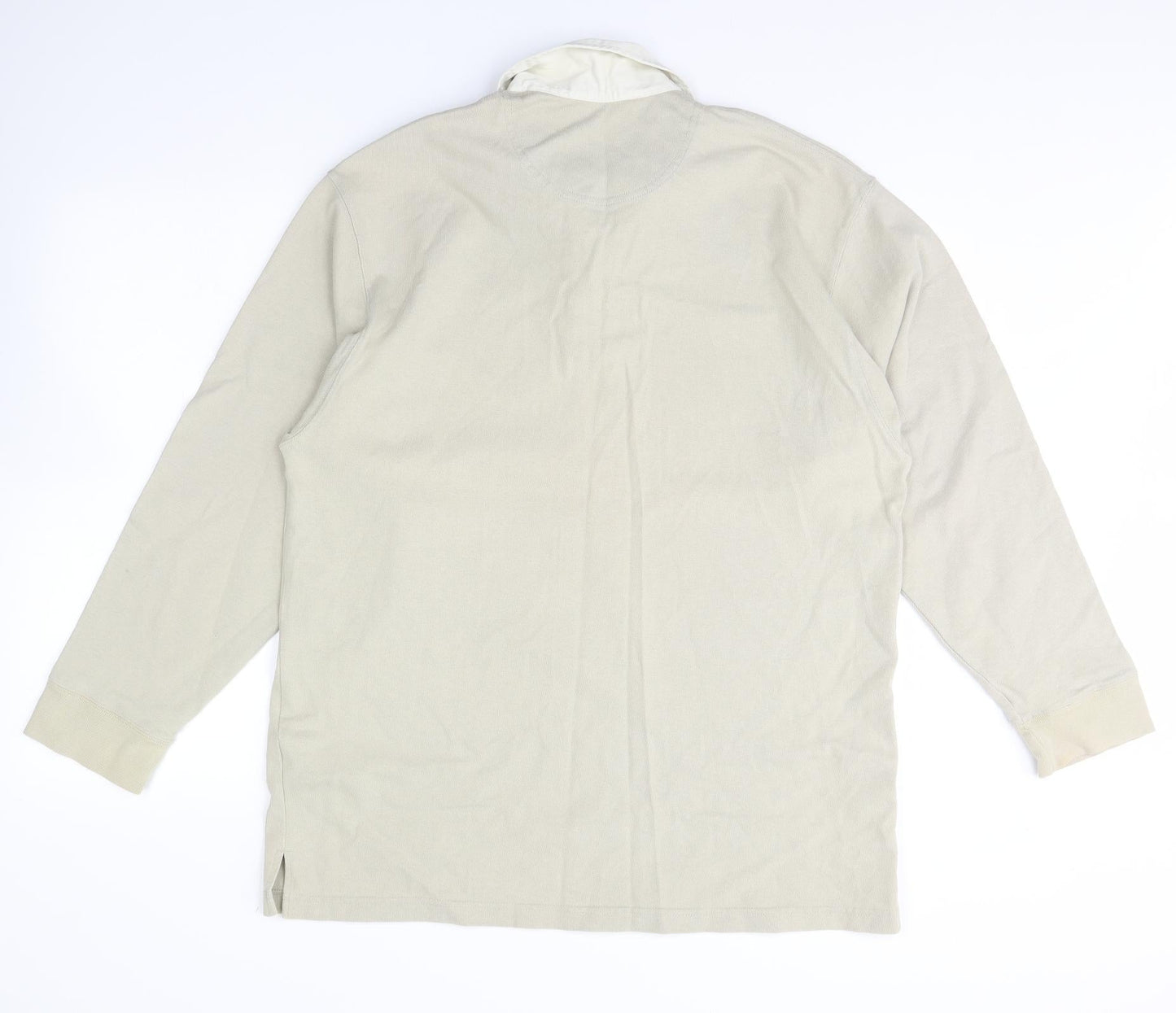 M&S Mens Beige   Pullover Jumper Size L