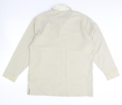 M&S Mens Beige   Pullover Jumper Size L