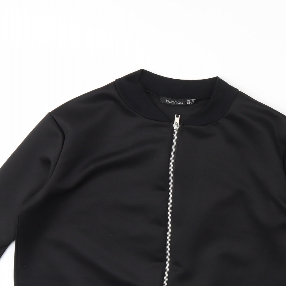 Womens UK Size 6 Boohoo Black Jacket