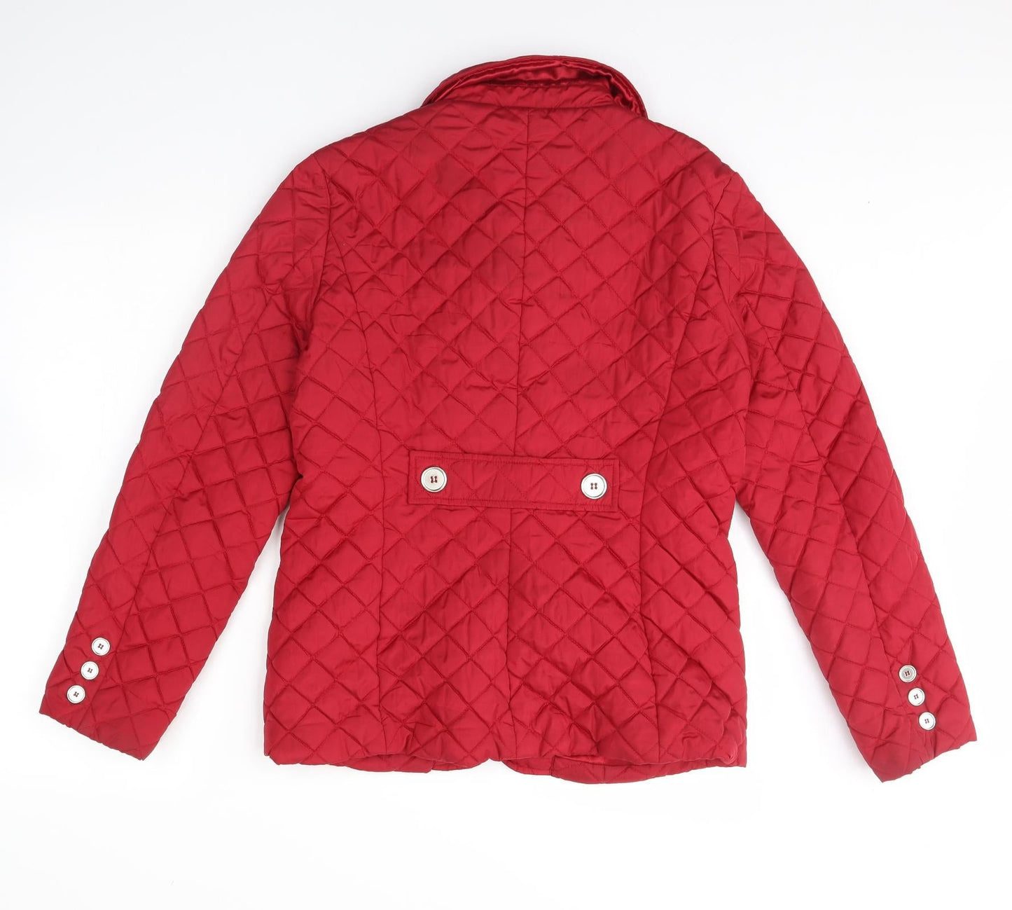 Womens UK Size S ybc Red Rain Coat