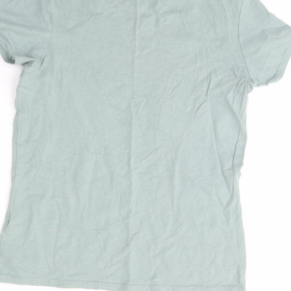 Primark Womens Green   Basic T-Shirt Size M
