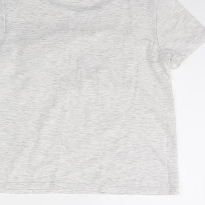 I Love Girls Wear Girls Grey   Basic T-Shirt Size 7 Years