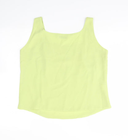 gloria brizio Womens Green   Basic Tank Size 20