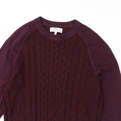 NEXT Mens Purple   Pullover Jumper Size M