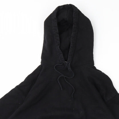 H&M Womens Black   Pullover Hoodie Size S