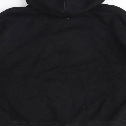 H&M Womens Black   Pullover Hoodie Size S