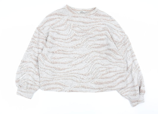 Asda George Womens Multicoloured Striped  Pullover Jumper Size S