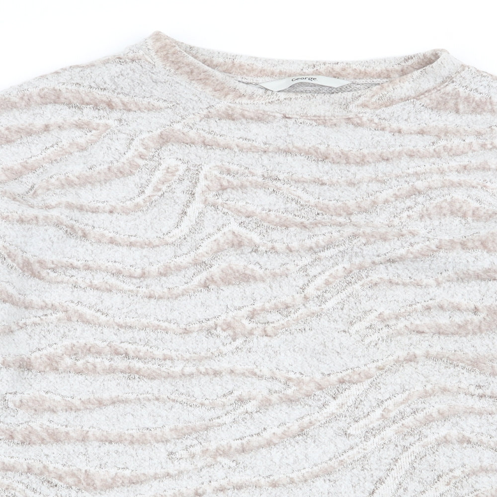 Asda George Womens Multicoloured Striped  Pullover Jumper Size S