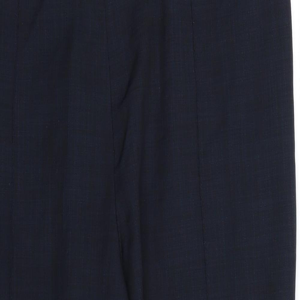 Womens UK Size 20 M&S Regular Fit  Blue Trousers