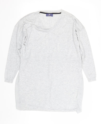 TU Womens Grey   Pullover Jumper Size 8