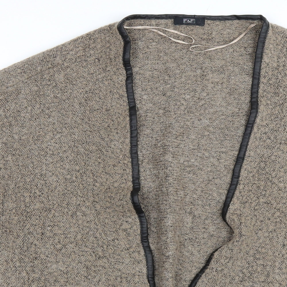 F&F Womens Brown   Cardigan Jumper Size M