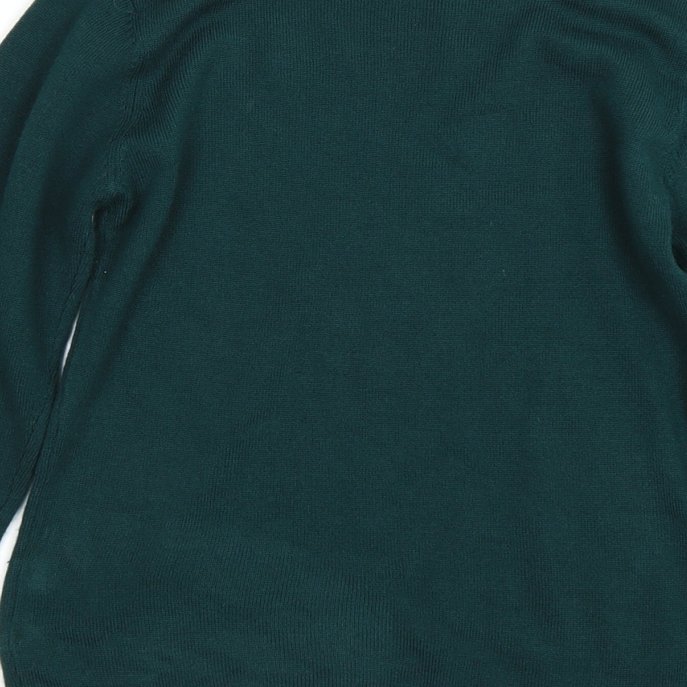 Womens UK Size S Anna Rose Green Pullover Jumper