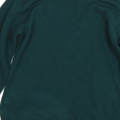 Womens UK Size S Anna Rose Green Pullover Jumper