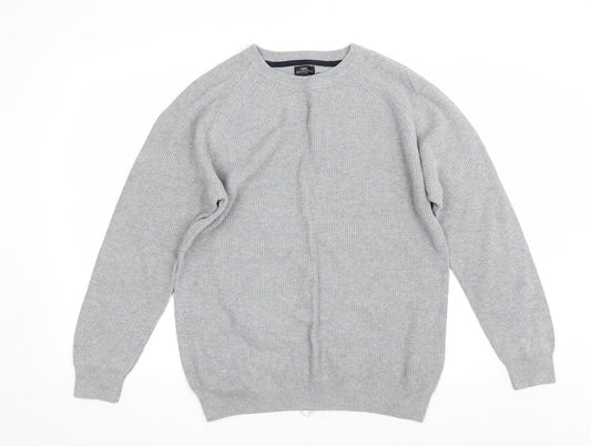 NEXT Mens Grey   Pullover Jumper Size L