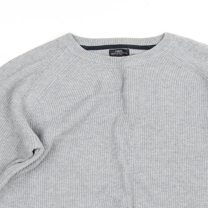 NEXT Mens Grey   Pullover Jumper Size L